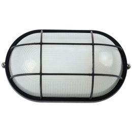 Φωτιστικό Τοίχου VK/01002/B 28,3x14x16,2cm E27 60W IP44 Black VKLed