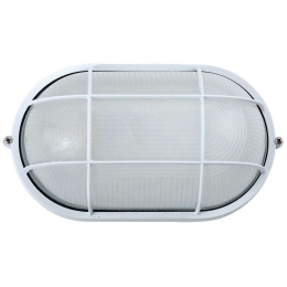 Φωτιστικό Τοίχου VK/01002/W 28,3x14x16,2cm E27 60W IP44 White VKLed