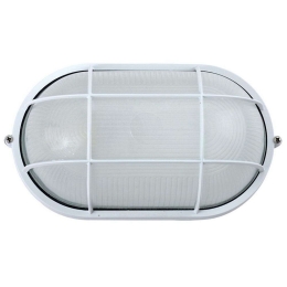 Φωτιστικό Τοίχου VK/01003/W 21,3x9,5x10,7cm E27 60W IP44 White VKLed