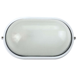 Φωτιστικό Τοίχου VK/01004/W 28,3x14x16,2cm E27 60W IP44 White VKLed