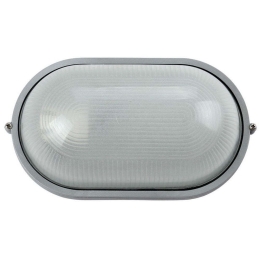 Φωτιστικό Τοίχου VK/01005/G 21,3x9,5x10,7cm E27 60W IP44 Grey VKLed