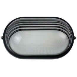 Φωτιστικό Τοίχου VK/01006/B 28,3x14x16,2cm E27 60W IP44 Black VKLed