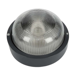 Φωτιστικό Τοίχου VK/XT/R60/G 18,5x10cm E27 60W IP54 Grey VKLed