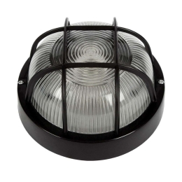 Φωτιστικό Τοίχου VK/XT/R60/G/B 18,5x10cm E27 IP54 Black VKLed