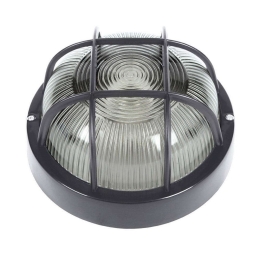 Φωτιστικό Τοίχου VK/XT/R60/G/G 18,5x10cm E27 IP54 Grey VKLed