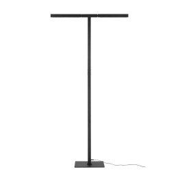 Φωτιστικό Δαπέδου VK/04457/B/W 28/80x18/3,2x155cm 24W LED 3000K Black VKLed