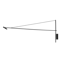 Φωτιστικό Τοίχου VK/04458/WA/B/W 122x10x52cm 6W LED 3000K Black VKLed