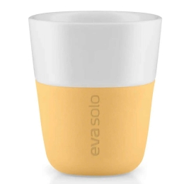 Φλυτζάνια Espresso Πορσελάνινα (Σετ 2Τμχ) 501123 80ml Gold Eva Solo Πορσελάνη,Σιλικόνη