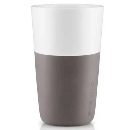 Φλυτζάνια Latte Πορσελάνινα (Σετ 2Τμχ) 501022 360ml Elephant Eva Solo Πορσελάνη,Σιλικόνη