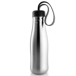 Μπουκάλι To Go 505020 700ml Inox-Black Eva Solo Ατσάλι,Σιλικόνη
