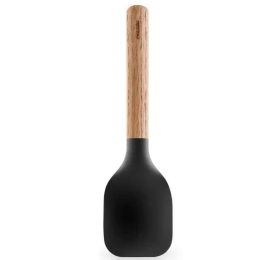 Κουτάλα Γενικής Χρήσης Nordic Kitchen 530460 30cm Natural-Black Eva Solo Σιλικόνη,Ξύλο