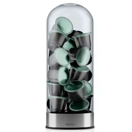 Βάση Για Κάψουλες 501101 Φ8x22,5cm Clear-Inox Eva Solo Ατσάλι,Γυαλί