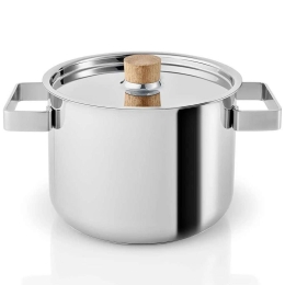 Κατσαρόλα Nordic Kitchen 281230 18cm 3lt Inox-Natural Eva Solo 18 cm Ατσάλι,Ξύλο