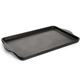 Πλάκα Ψησίματος Αντικολλητική Teppanyaki Titanium Nowo 243N 43x28cm Black Woll Αλουμίνιο