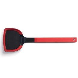 Σπάτουλα Μαγειρικής Cook it KU002 32,5cm Red-Black Woll Σιλικόνη