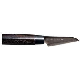 Μαχαίρι Ξεφλουδίσματος Black Zen FD-1561 9cm Black Tojiro Ατσάλι,Ξύλο