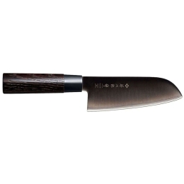 Μαχαίρι Santoku Black Zen FD-1567 16,5cm Black Tojiro Ατσάλι,Ξύλο