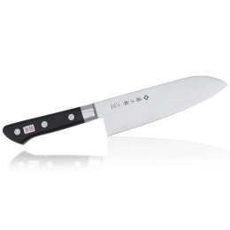 Μαχαίρι Santoku Classic F-503 18cm Black-Chrome Tojiro Ανοξείδωτο Ατσάλι