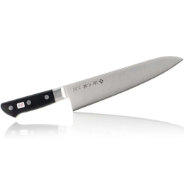 Μαχαίρι Chef DP Cobalt F-809 24cm Black-Chrome Tojiro Ανοξείδωτο Ατσάλι