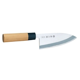 Μαχαίρι Deba Japanese MV F-1053 15cm Natural-Chrome Tojiro Ατσάλι,Ξύλο