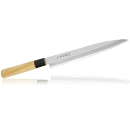 Μαχαίρι Φιλεταρίσματος Japanese MV F-1057 24cm Natural-Chrome Tojiro Ατσάλι,Ξύλο