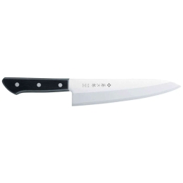 Μαχαίρι Chef Basic F-317 20cm Black-Chrome Tojiro Ανοξείδωτο Ατσάλι