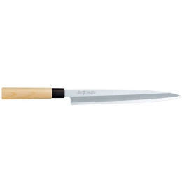 Μαχαίρι Φιλεταρίσματος Various 27cm Από Ατσάλι Shirogami Natural-Chrome Tojiro Ατσάλι,Ξύλο