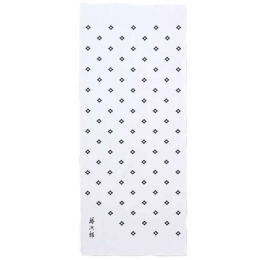Πετσέτα Κουζίνας Tenugui F-377 White-Blue Tojiro 86x35cm 100% Βαμβάκι