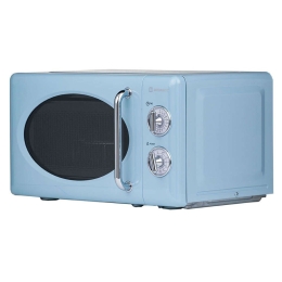 Φούρνος Μικροκυμάτων Με Grill Retro MWRS-20704LB 45,1x35,4x25,6cm 20lt 700W Light Blue Morris