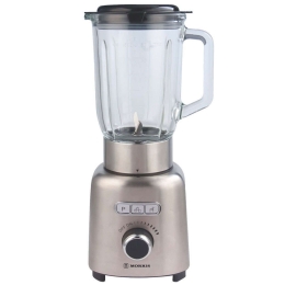 Μπλέντερ S1255BL 17,9x19,4x42,2cm 1,5lt 1000W Inox Morris Ατσάλι,Γυαλί