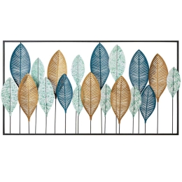 Διακοσμητικό Τοίχου Bilge 279ENZ2556 115x3x60cm Multi Wallity Μέταλλο