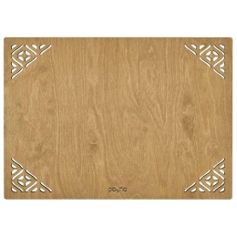 Σουπλά Corpat (Σετ 4Τμχ) 790PYN1105 33x45cm Honey Hermia Ξύλο