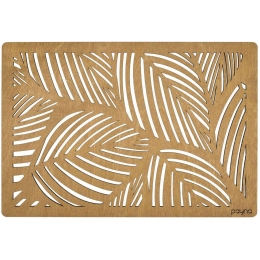 Σουπλά Plane (Σετ 4Τμχ) 790PYN1129 33x45cm Honey Hermia Ξύλο