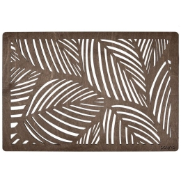 Σουπλά Plane (Σετ 4Τμχ) 790PYN1131 33x45cm Wenge Hermia Ξύλο