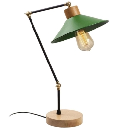 Φωτιστικό Επιτραπέζιο Manavgat 525NOR2124 Φ24x52cm E27 40W Multi-Green Opviq