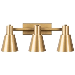 Φωτιστικό Τοίχου - Απλίκα Funnel 942FLG2197 60x21x21cm 3xE27 40W Gold Opviq