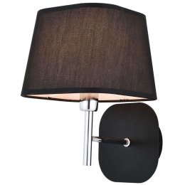 Φωτιστικό Τοίχου - Απλίκα 301AUR1509 18x22x28cm 1xE14 40W Silver-Black Opviq