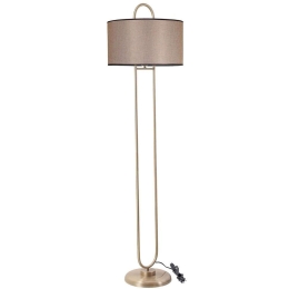 Φωτιστικό Δαπέδου Elips 846STL2966 Φ45x170cm E27 60W Gold-Beige Opviq