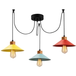 Φωτιστικό Οροφής Manavgat 525NOR1257 114x24x100cm 3xE27 40W Multi-Ciel Opviq