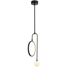 Φωτιστικό Οροφής 301AUR1354 28x12x120cm 1xG9 50W Black-White Opviq