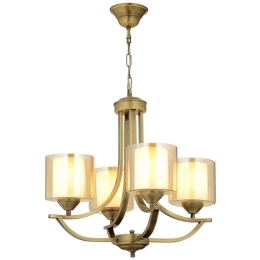 Φωτιστικό Οροφής 683AVN1431 Φ55x82cm 4xE27 60W Gold Opviq