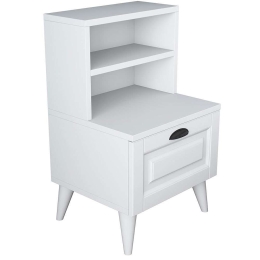 Κομοδίνο Με Ραφάκια 893RAN5310 45x40x74,4cm White