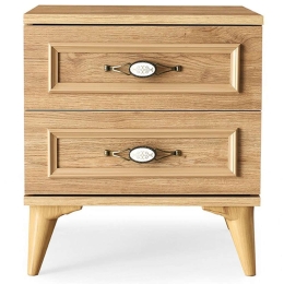 Κομοδίνο Irmak 646LCN1198 50x41x53cm Oak