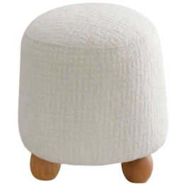 Σκαμπό Fumi 383EVN1172 43x37x45cm White