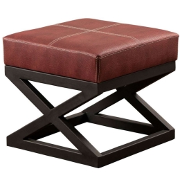 Σκαμπό Krupa 591GRC1129 46x46x44cm Red