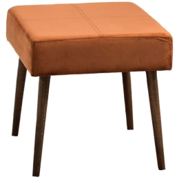 Σκαμπό Adal 591GRC1145 45x45x45cm Orange