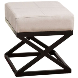 Σκαμπό Imle 591GRC1140 45x45x45cm Beige