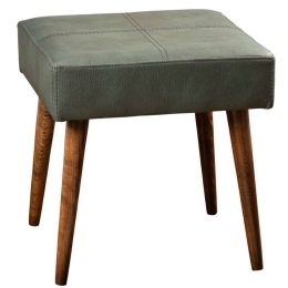 Σκαμπό Urga 591GRC1119 46x46x44cm Green