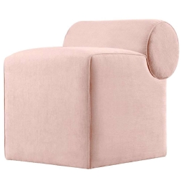 Σκαμπό Linburg 209FLF1381 45x60x56cm Pink
