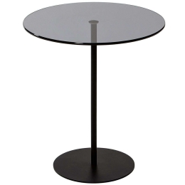 Τραπεζάκι Βοηθητικό Chill-Out 552NOS1468 50x50x50cm Black-Dark Grey